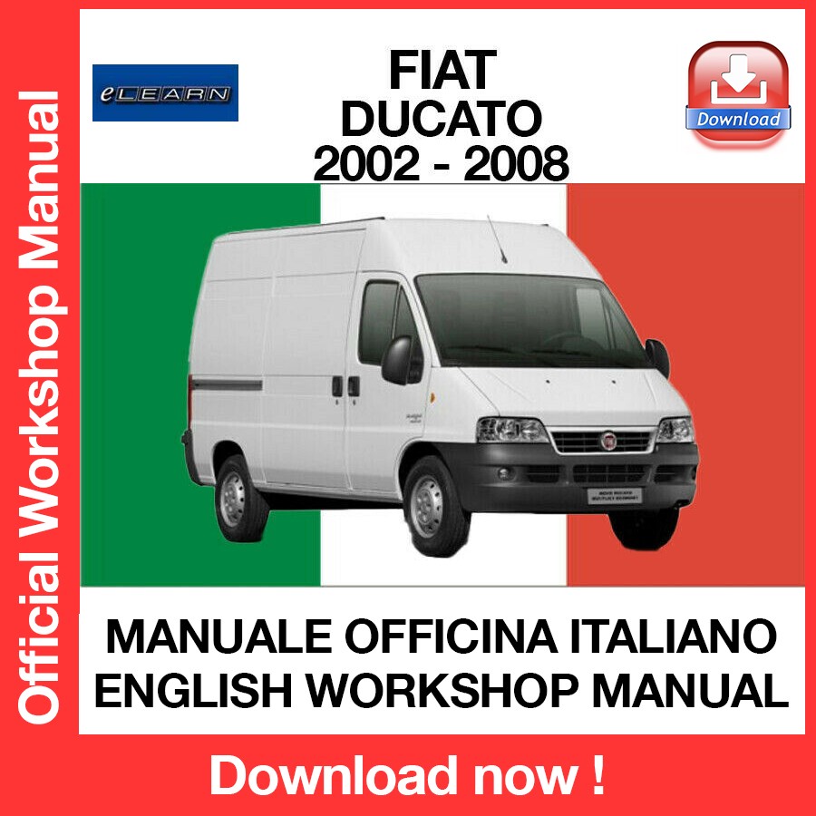 WORKSHOP MANUAL FIAT DUCATO (2002-2008) (ITA) (EN) eLEARN