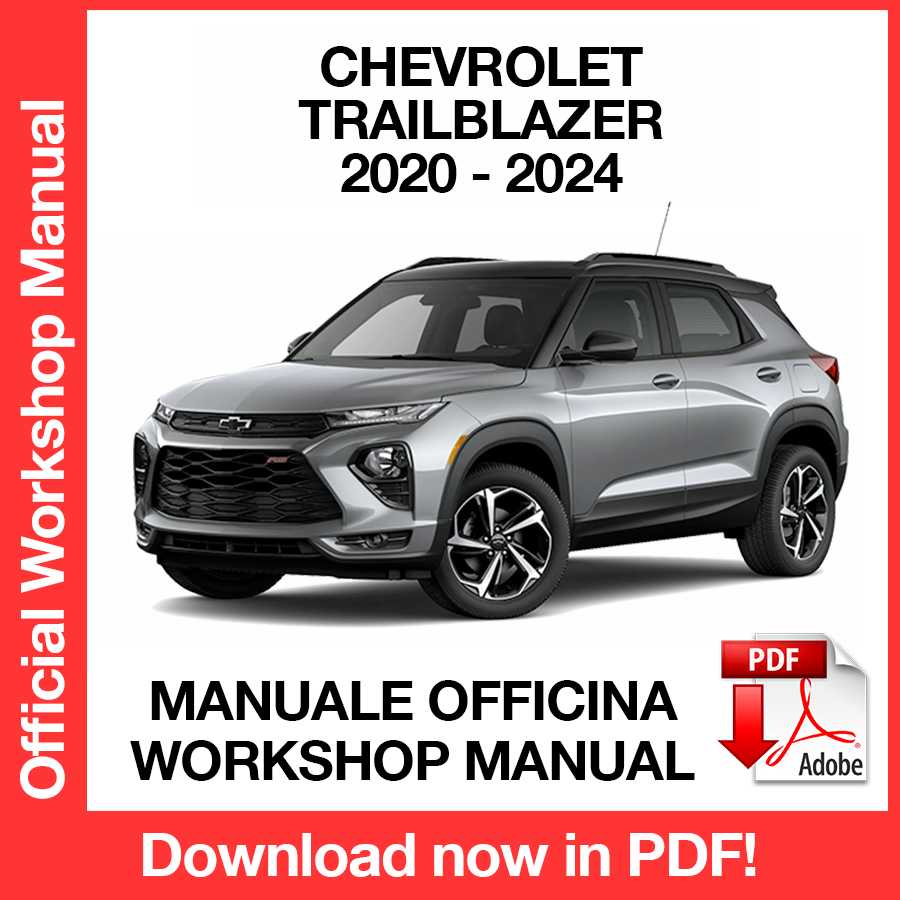 Workshop Manual Chevrolet Trailblazer (2020-2024) (EN)