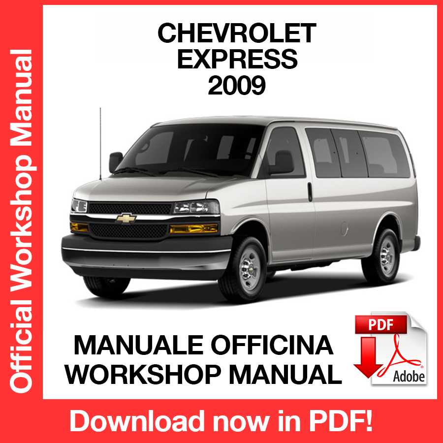 Workshop Manual Chevrolet Express (2009) (EN)