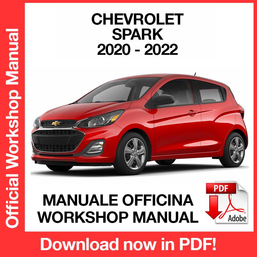 Workshop Manual Chevrolet Spark (2020-2022) (EN)