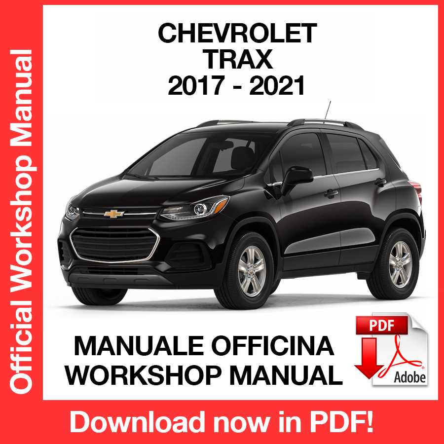 Workshop Manual Chevrolet Trax (2017-2021) (EN)