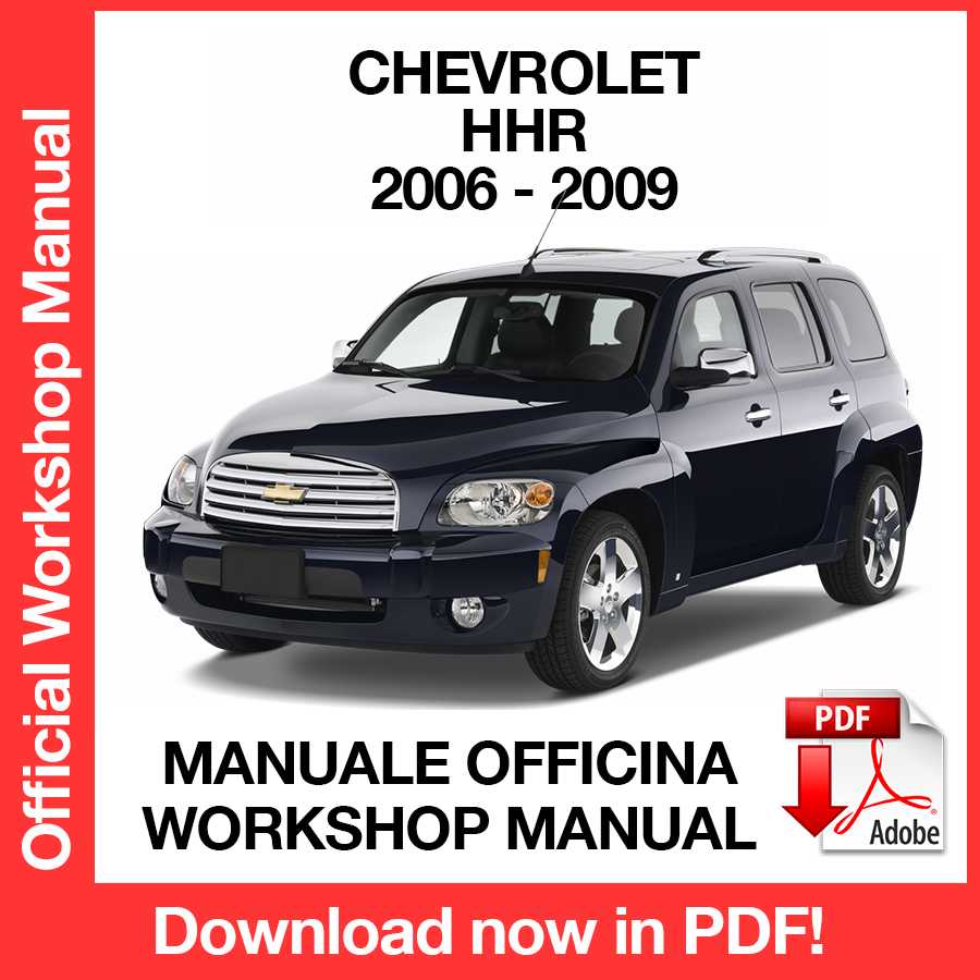 Workshop Manual Chevrolet HHR (2006-2009) (EN)