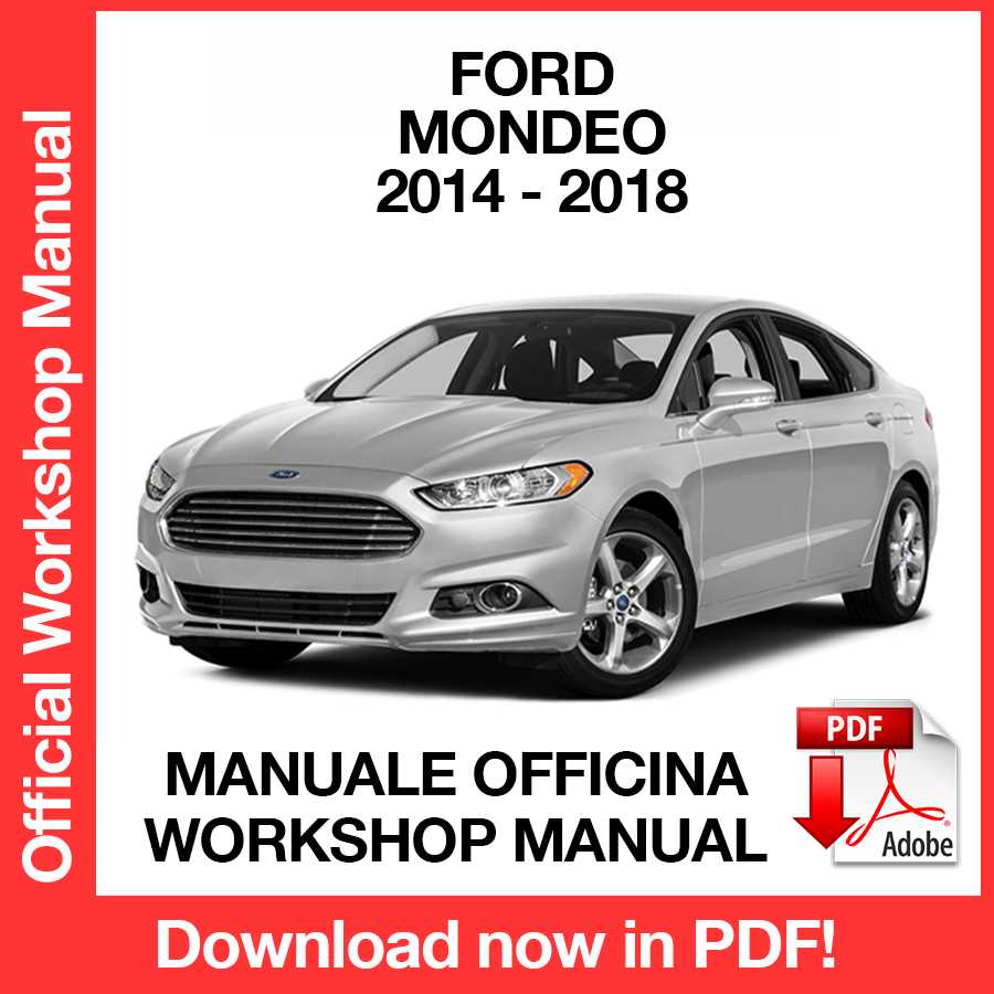 Workshop Manual Ford Mondeo (2014-2018) (EN)