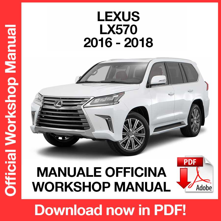Workshop Manual Lexus LX570 (2016-2018) (EN) – Manuali-Officina