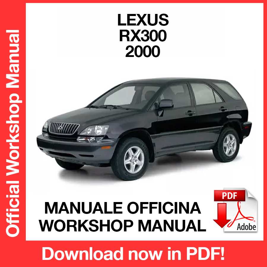 Workshop Manual Lexus RX300 (2000) (EN)