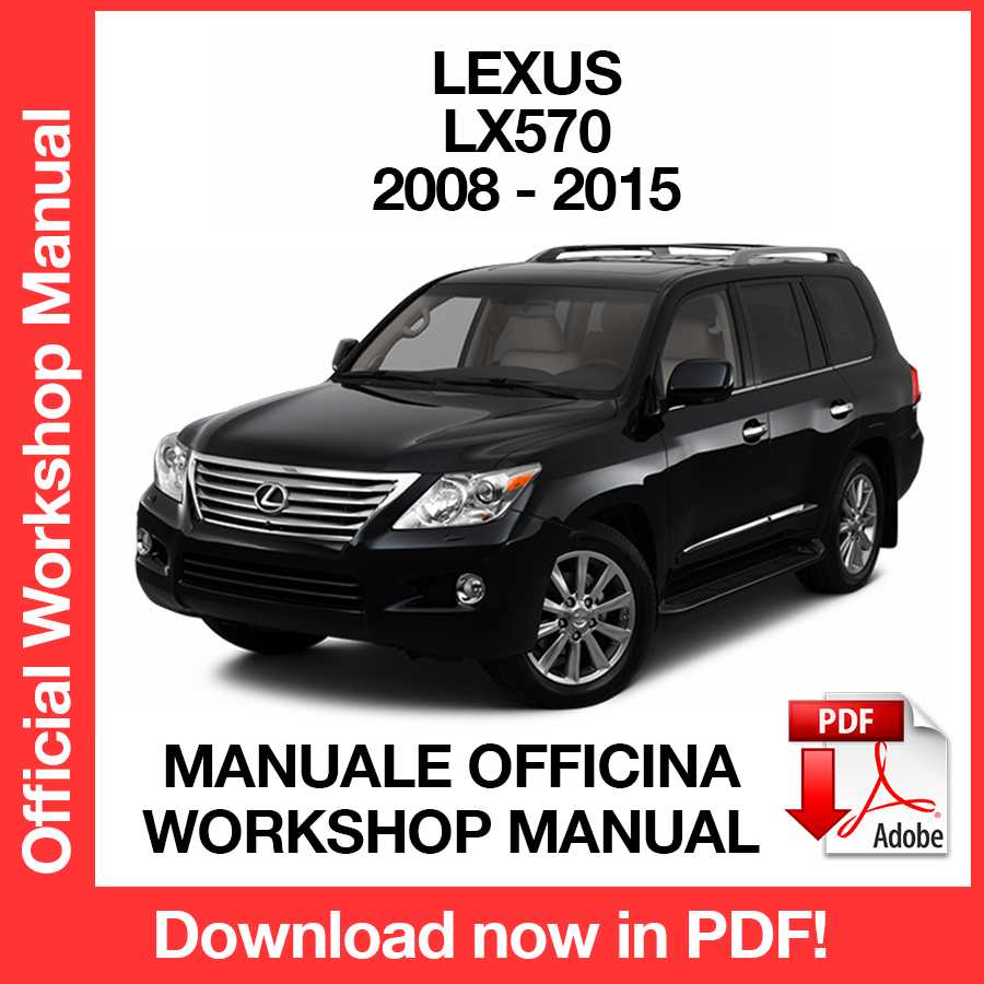 Workshop Manual Lexus LX570 (2008 - 2015) (EN)
