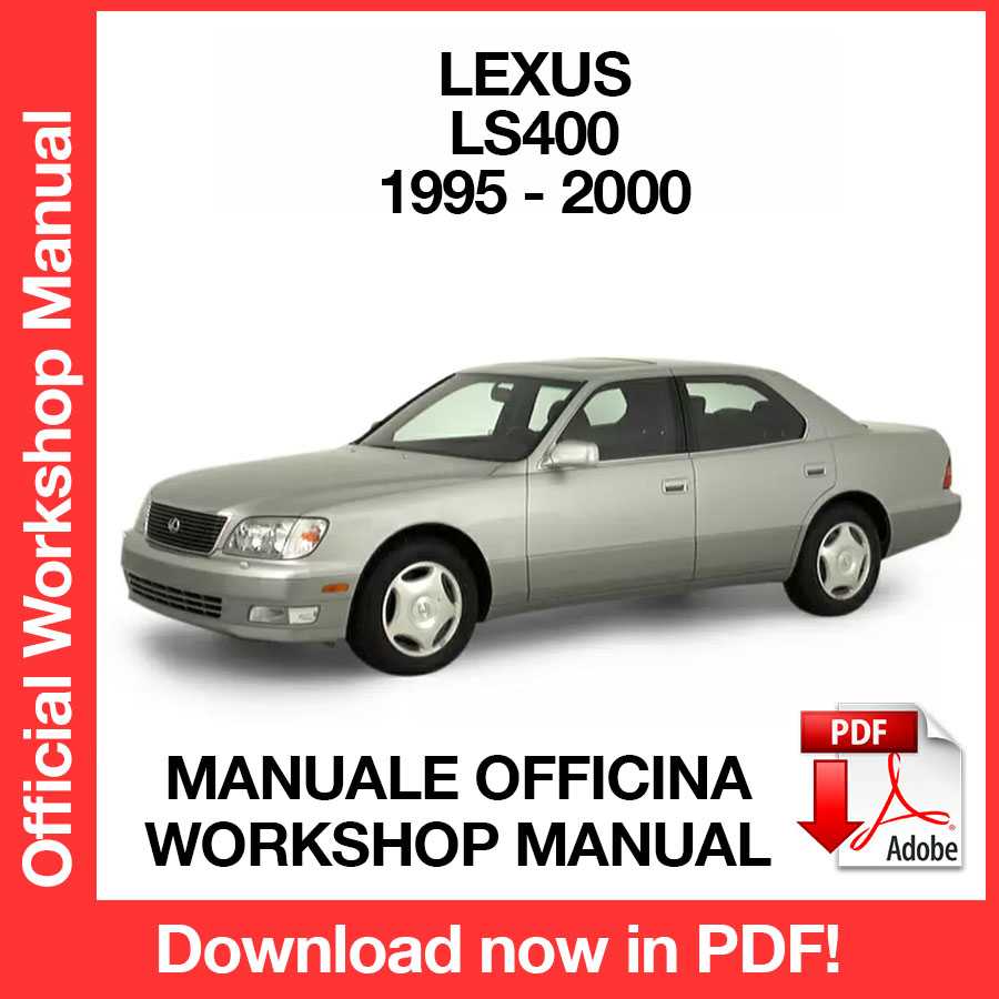 Workshop Manual Lexus LS400 (1995-2000) (EN)