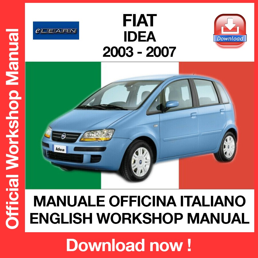 WORKSHOP MANUAL FIAT IDEA (2003-2007) (ITA) (EN) eLEARN
