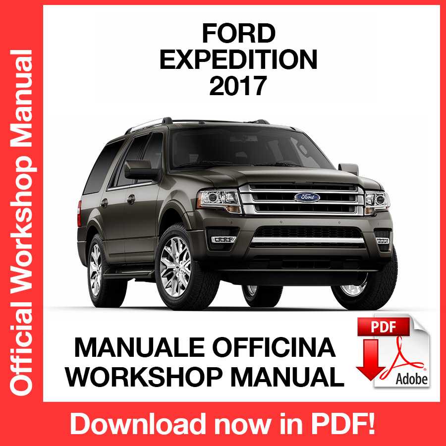 Workshop Manual Ford Expedition (2017) (EN)