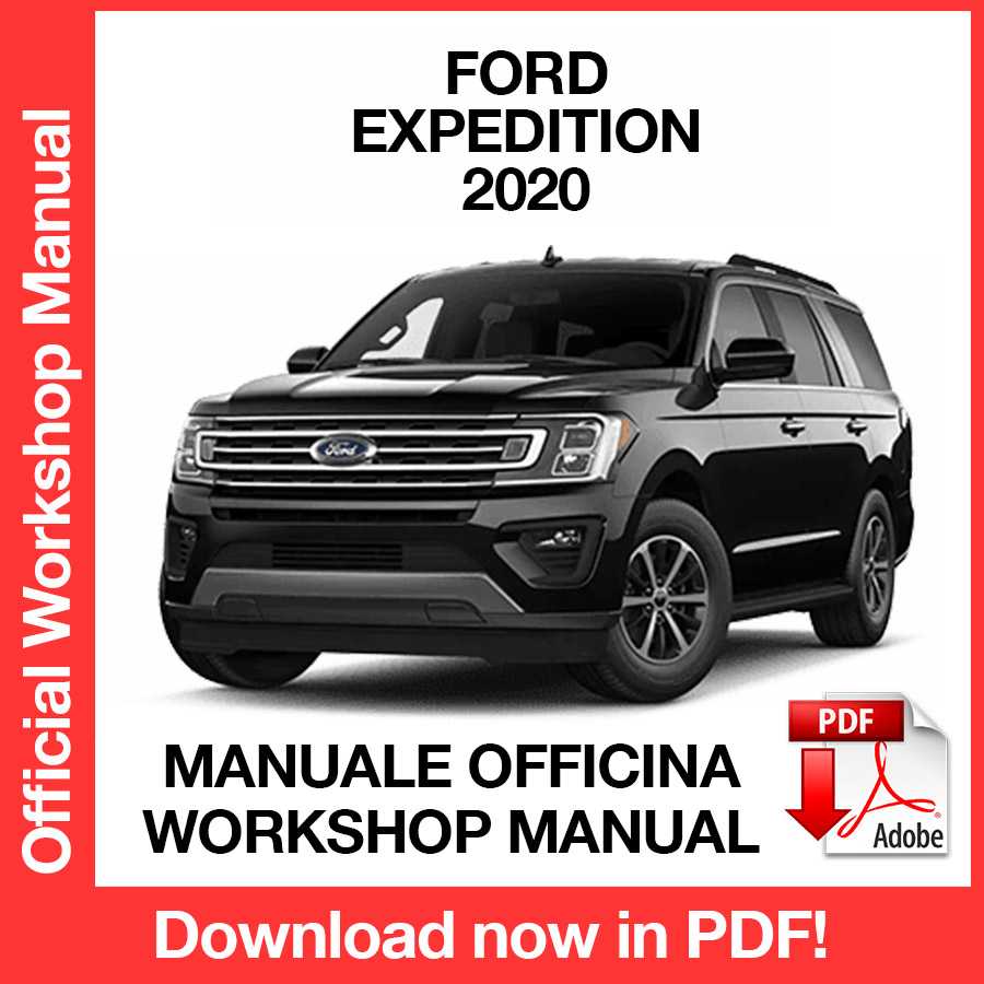 Workshop Manual Ford Expedition (2020) (EN)