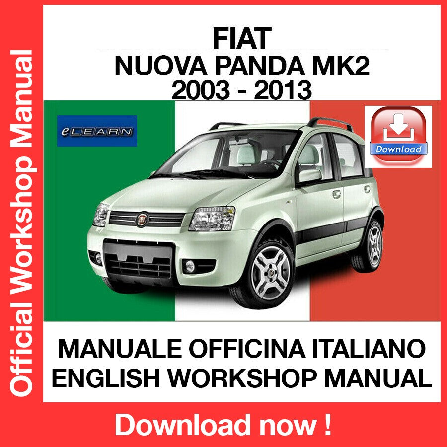 WORKSHOP MANUAL FIAT PANDA MK2 (2003-2013) (ITA) (EN) eLEARN