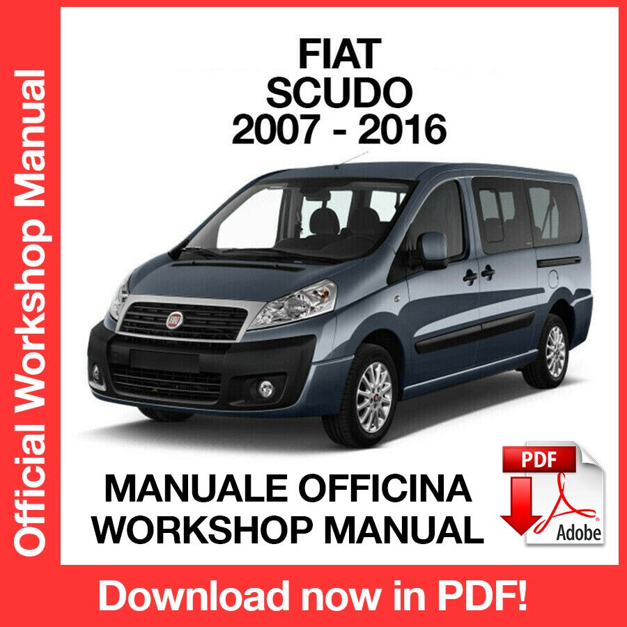 Workshop Manual Fiat Scudo (2007-2016) (EN)