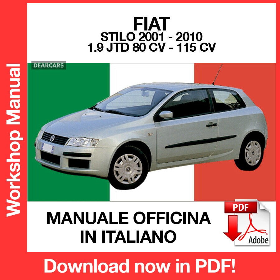 Workshop Manual Fiat Stilo (2001-2010) (ITA)