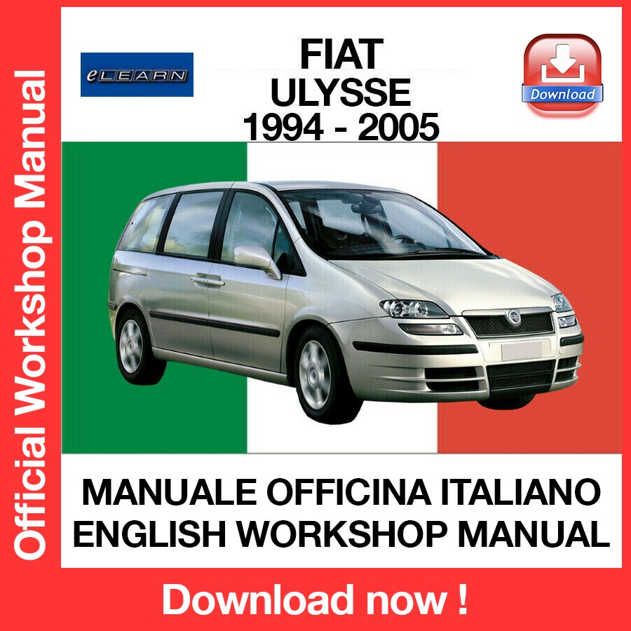 Workshop Manual Fiat Ulysse (1994-2005) (ITA) (EN) eLEARN