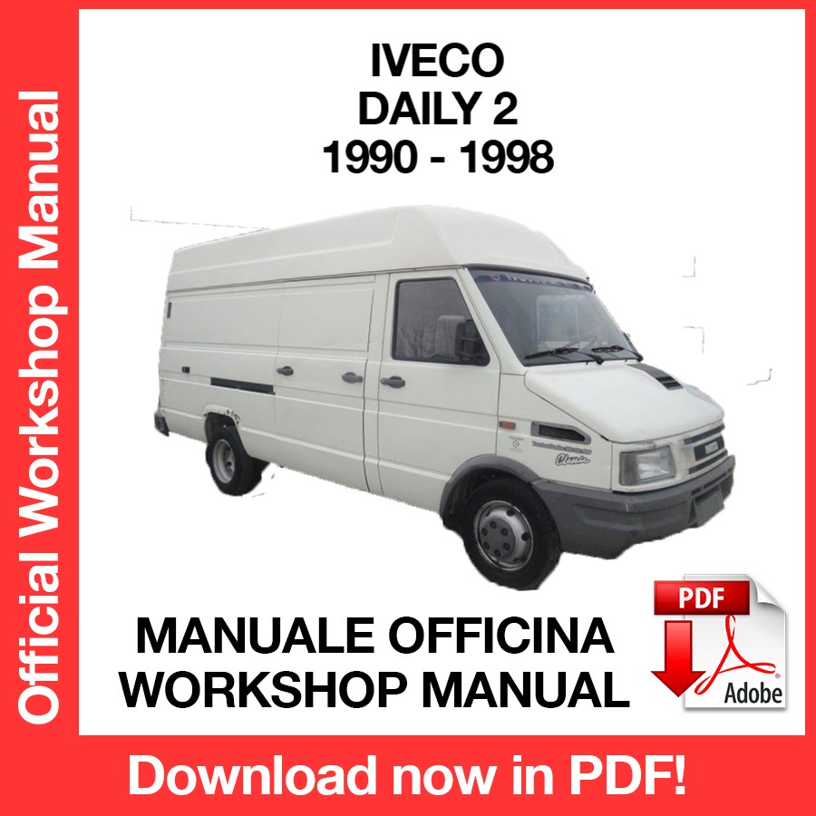 Workshop Manual Iveco Daily 2 (1990-1998) (EN)