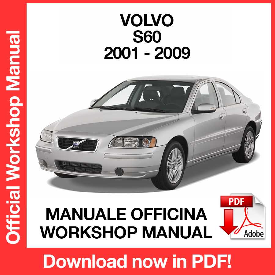 Workshop Manual Volvo S60 (2001-2009) (EN)
