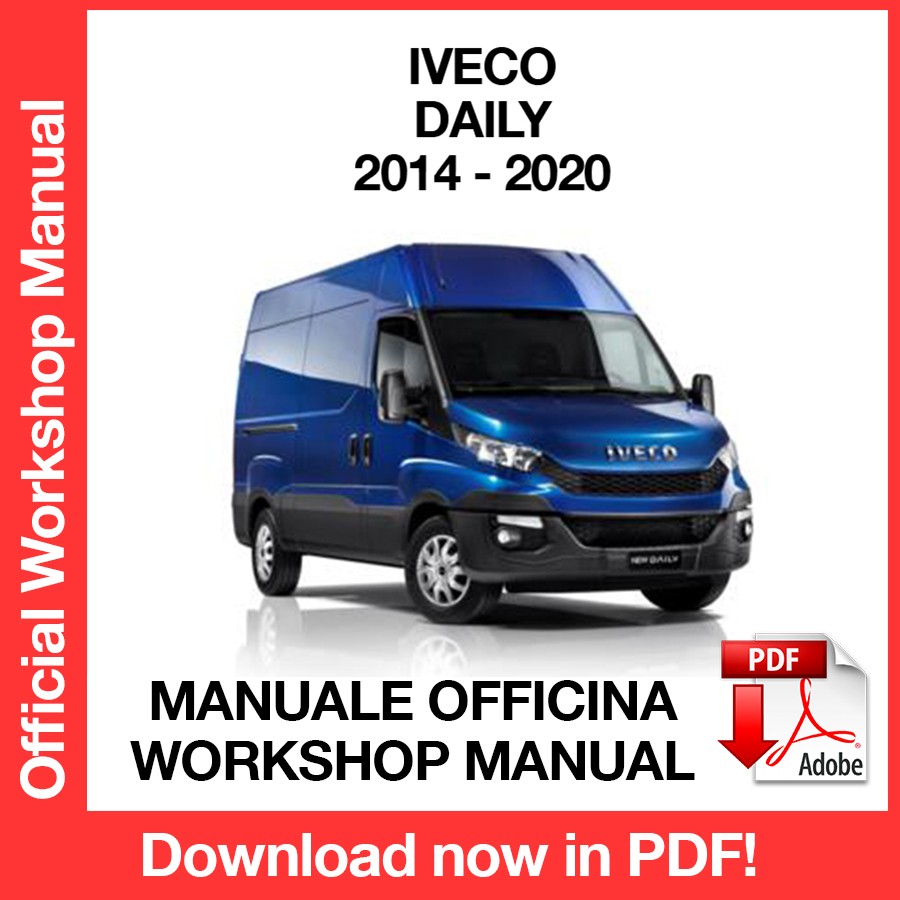 Workshop Manual Iveco Daily (2014-2020) (EN)