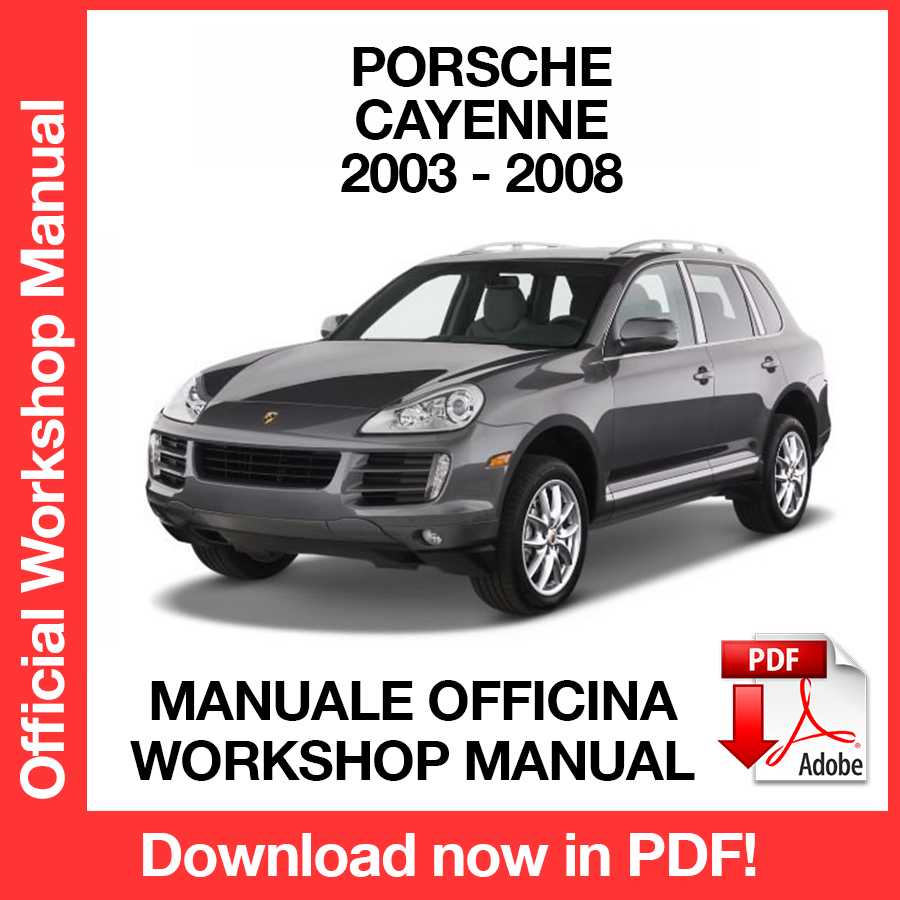 Workshop Manual Porsche Cayenne (2003-2009) (EN)