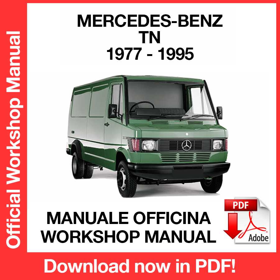 Workshop Manual Mercedes Benz TN (1977-1995) (EN)