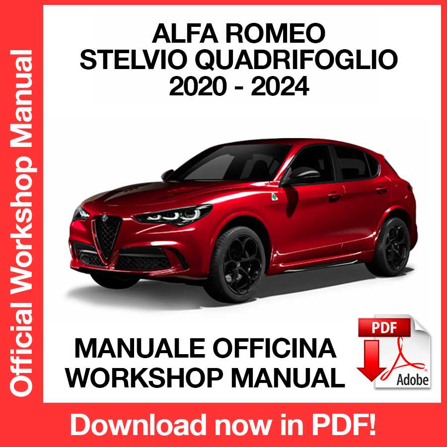 Workshop Manual Alfa Romeo STELVIO QV Quadrifoglio (2020-2024) (EN)