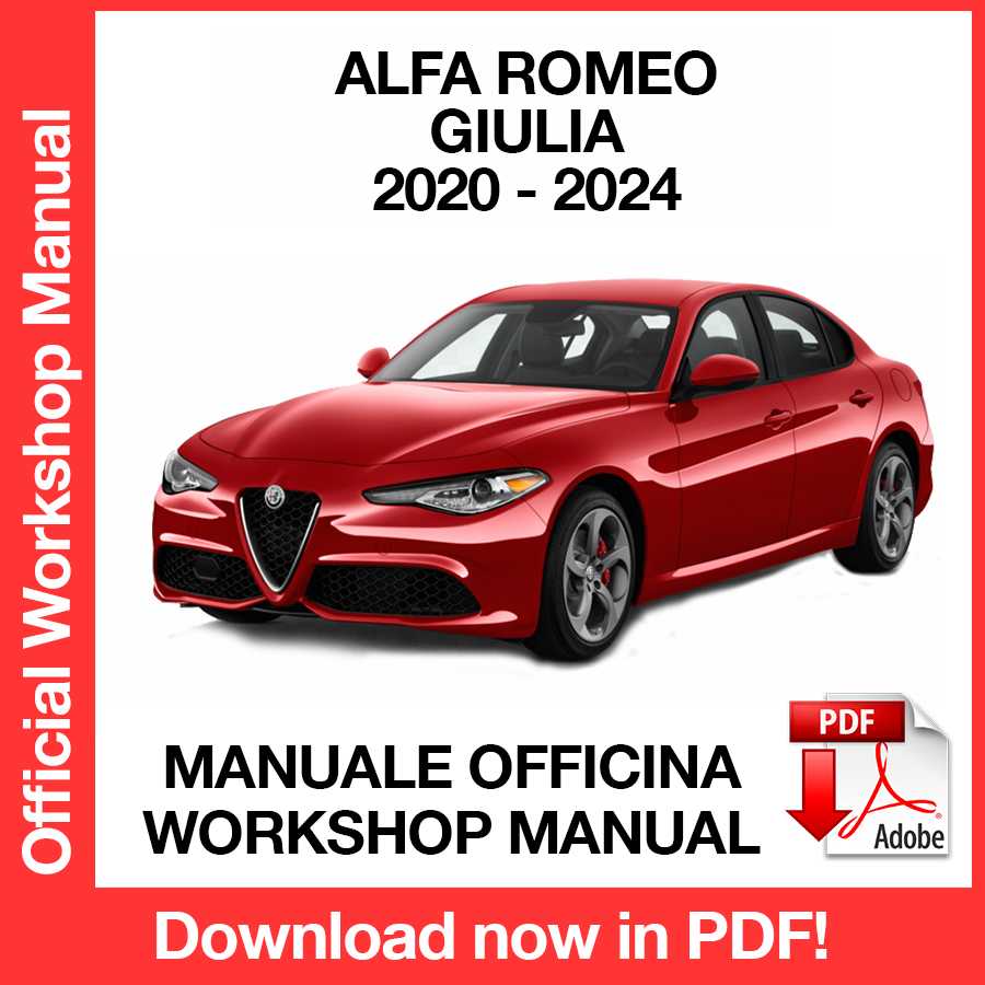 Workshop Manual Alfa Romeo Giulia (2020-2024) (EN)