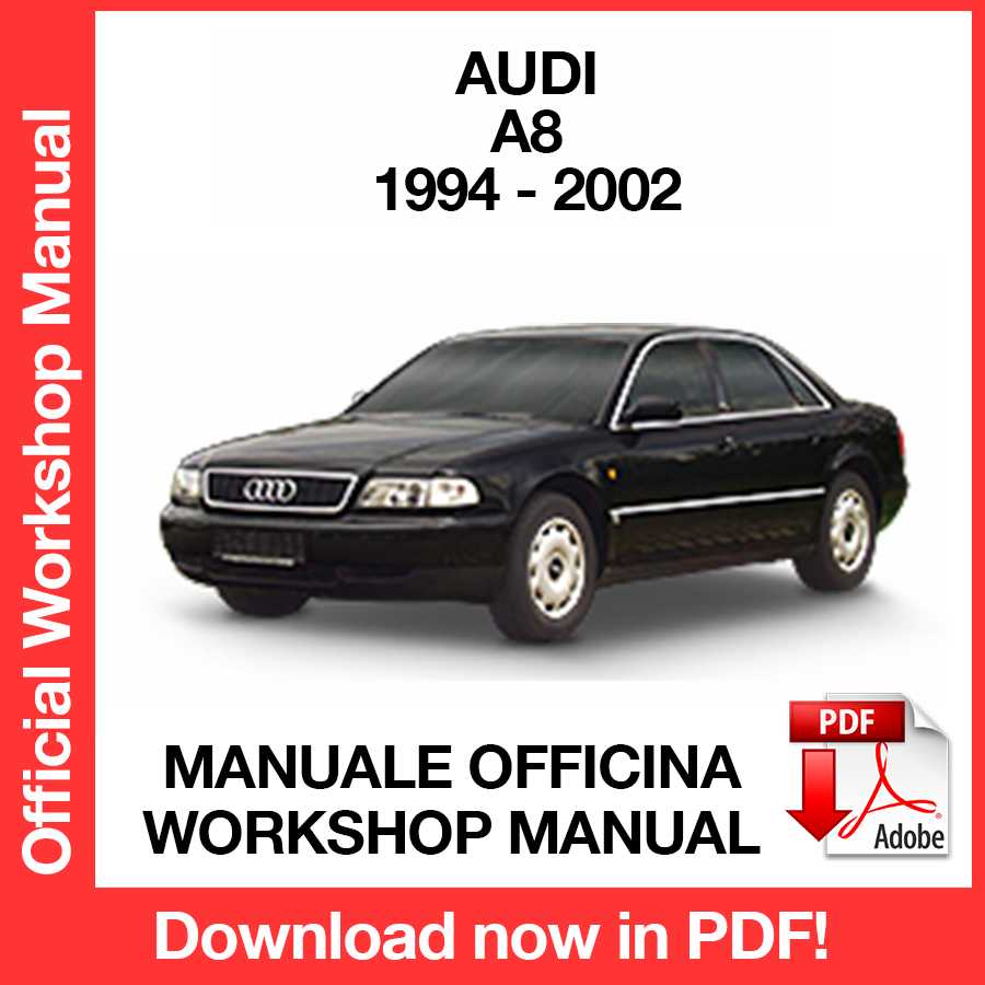 Workshop Manual Audi A8 (1994-2002) (EN)