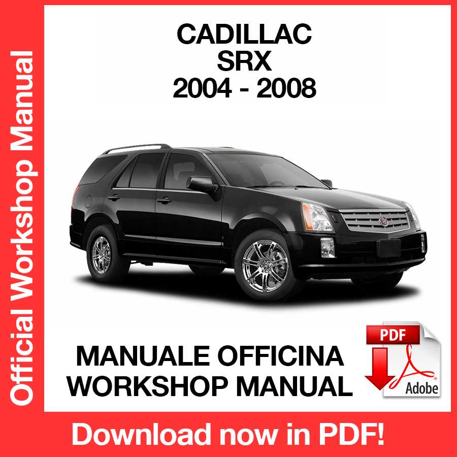 Workshop Manual Cadillac SRX (2004-2008) (EN)