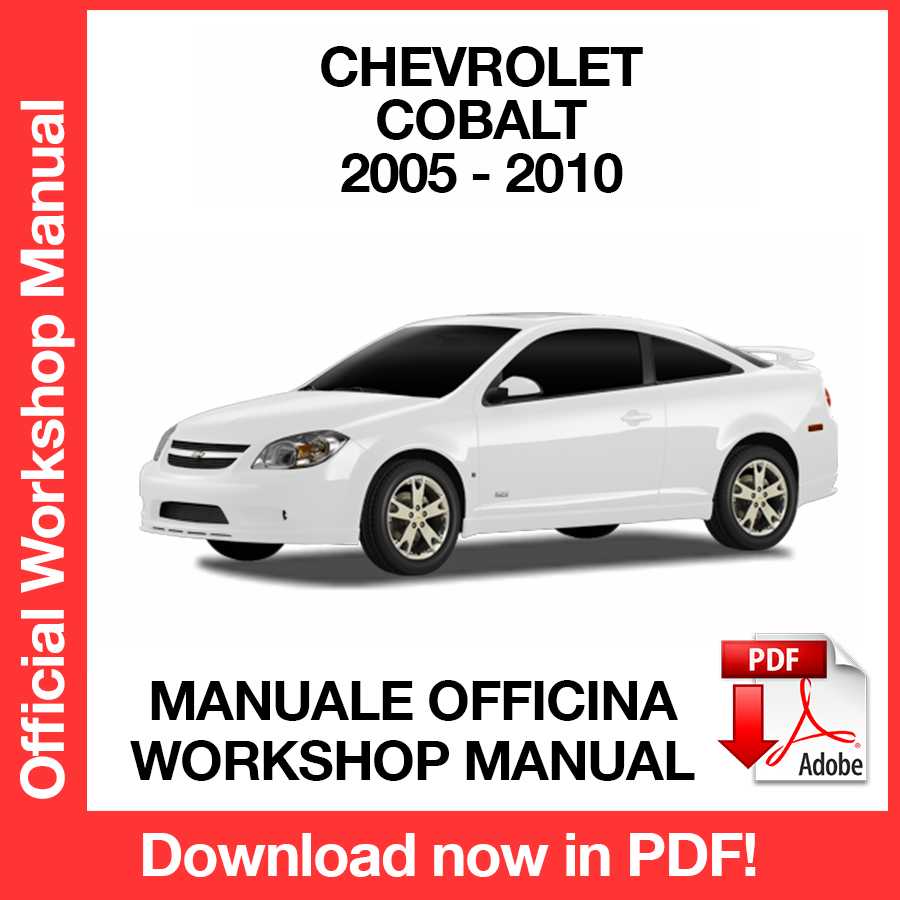 Workshop Manual Chevrolet Cobalt (2005-2010) (EN)