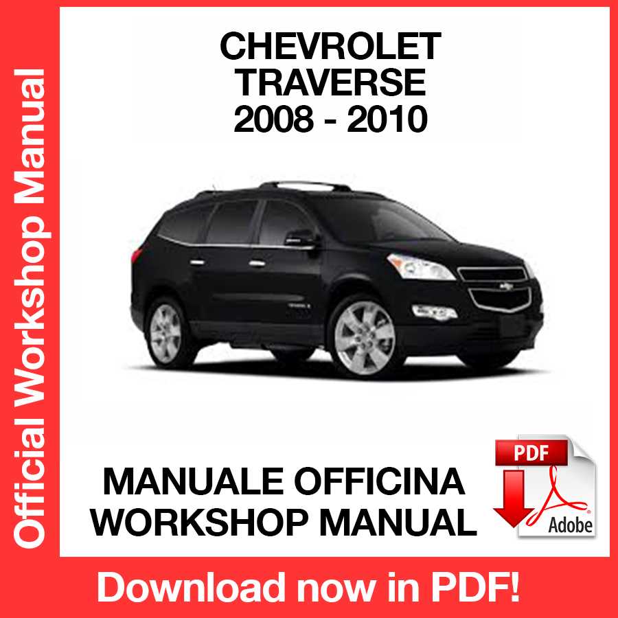 Workshop Manual Chevrolet Traverse (2008-2010) (EN)