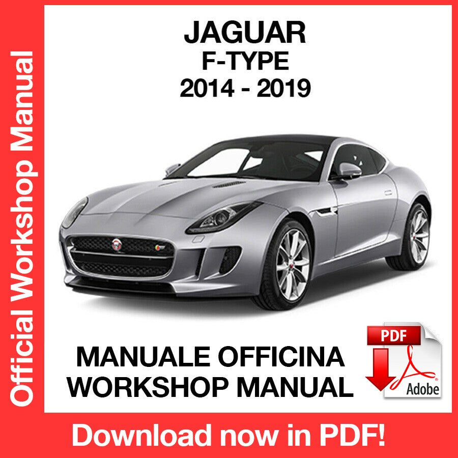 Workshop Manual Jaguar F-Type (2014-2019) (EN)