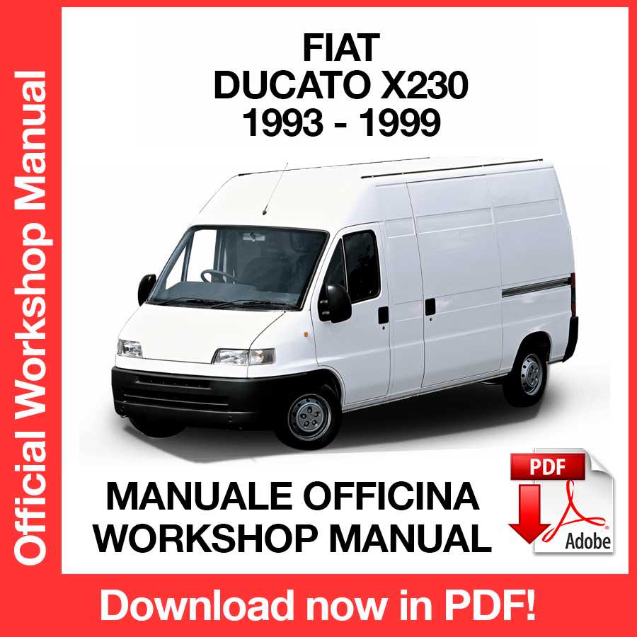 Workshop Manual Fiat Ducato X230 (1993-1999) (ITA)