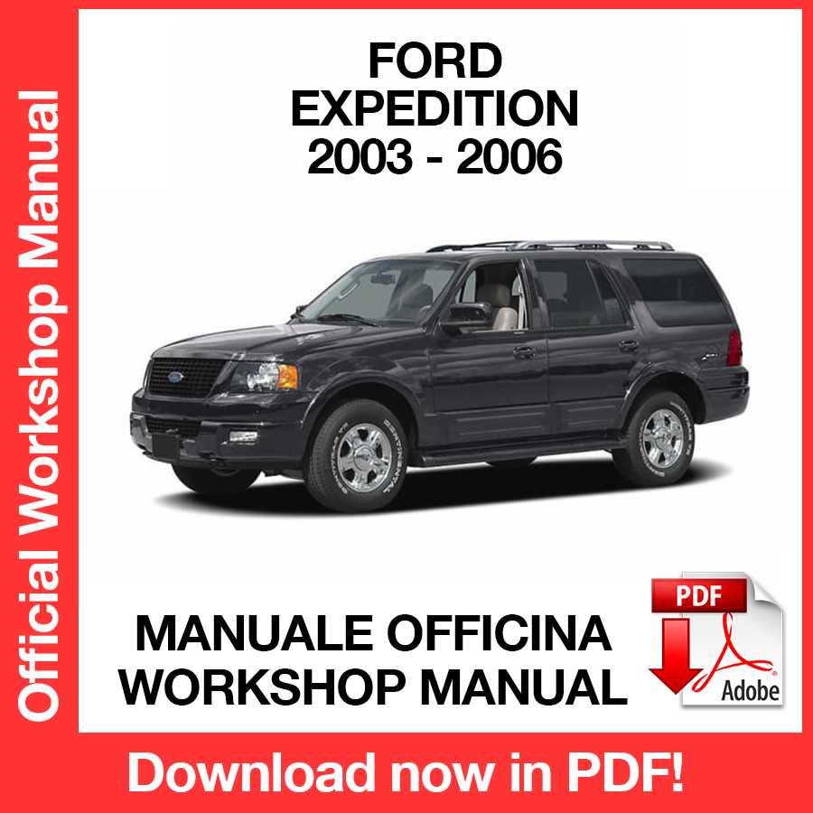 Workshop Manual Ford Expedition (2003-2006) (EN)