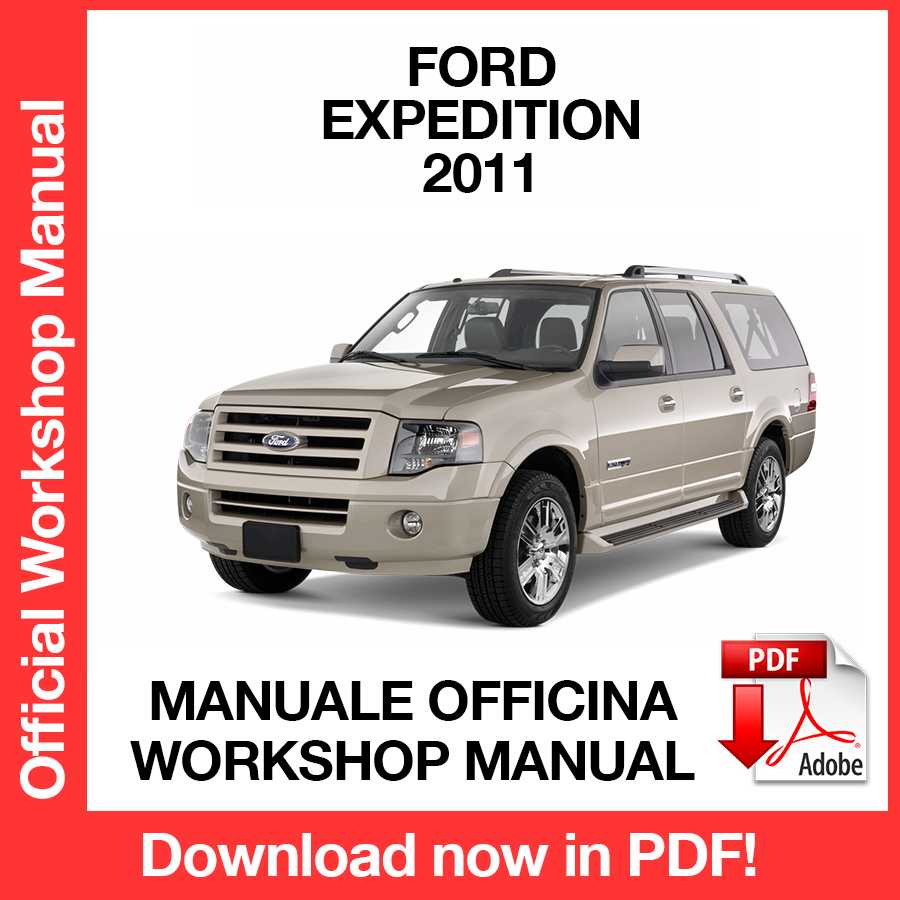 Workshop Manual Ford Expedition (2011) (EN)