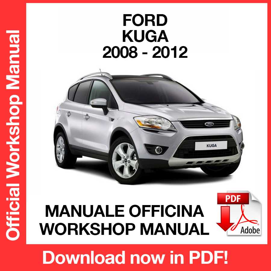 Workshop Manual Ford Kuga (2008-2012) (EN)