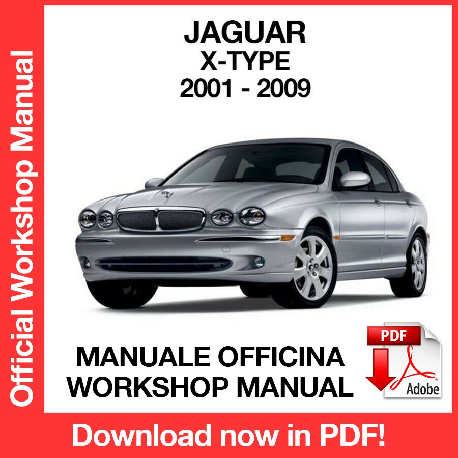 Workshop Manual Jaguar X-Type (2001-2009) (EN)
