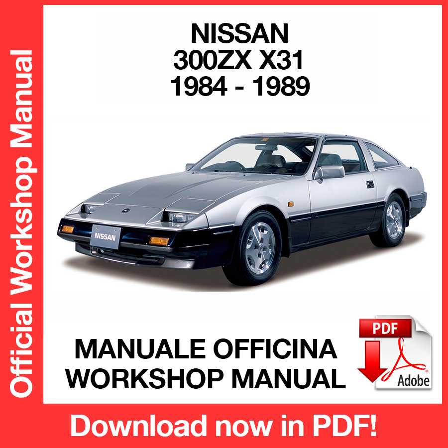 Workshop Manual Nissan 300ZX Z31 (1984-1989) (EN)