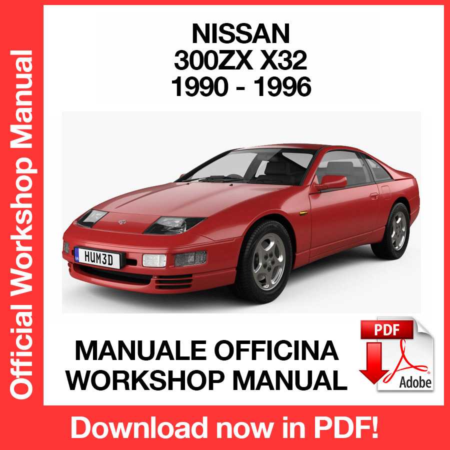 Workshop Manual Nissan 300ZX Z32 (1990-1996) (EN)