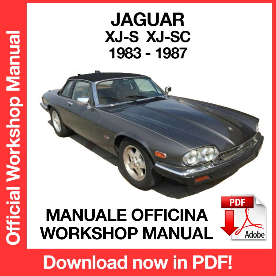 Workshop Manual Jaguar XJ XJ-S XJ-SC (1983-1987) (EN)