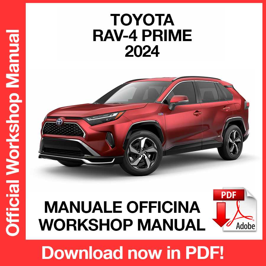 Workshop Manual Toyota Rav-4 Prime (2024) (EN)