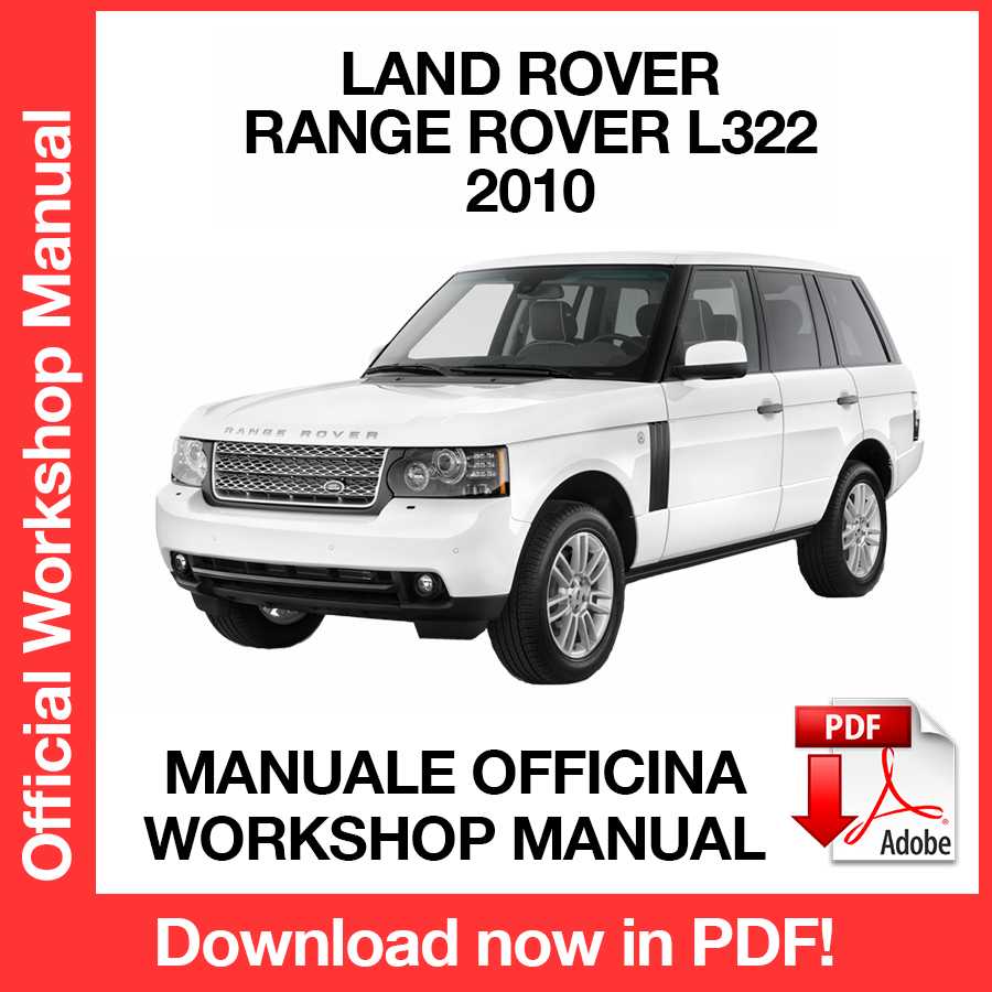 Workshop Manual Land Rover Range Rover L322 (2010) (EN)