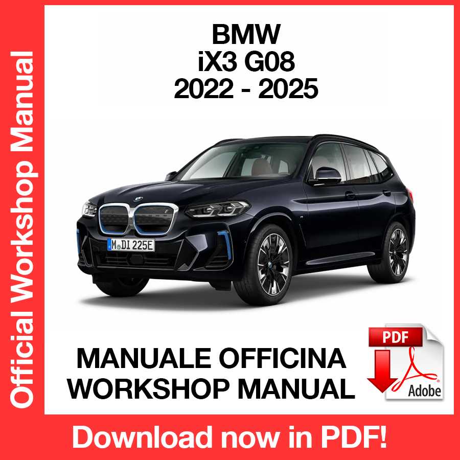 Workshop Manual BMW iX3 G08 (2022-2025) (EN)