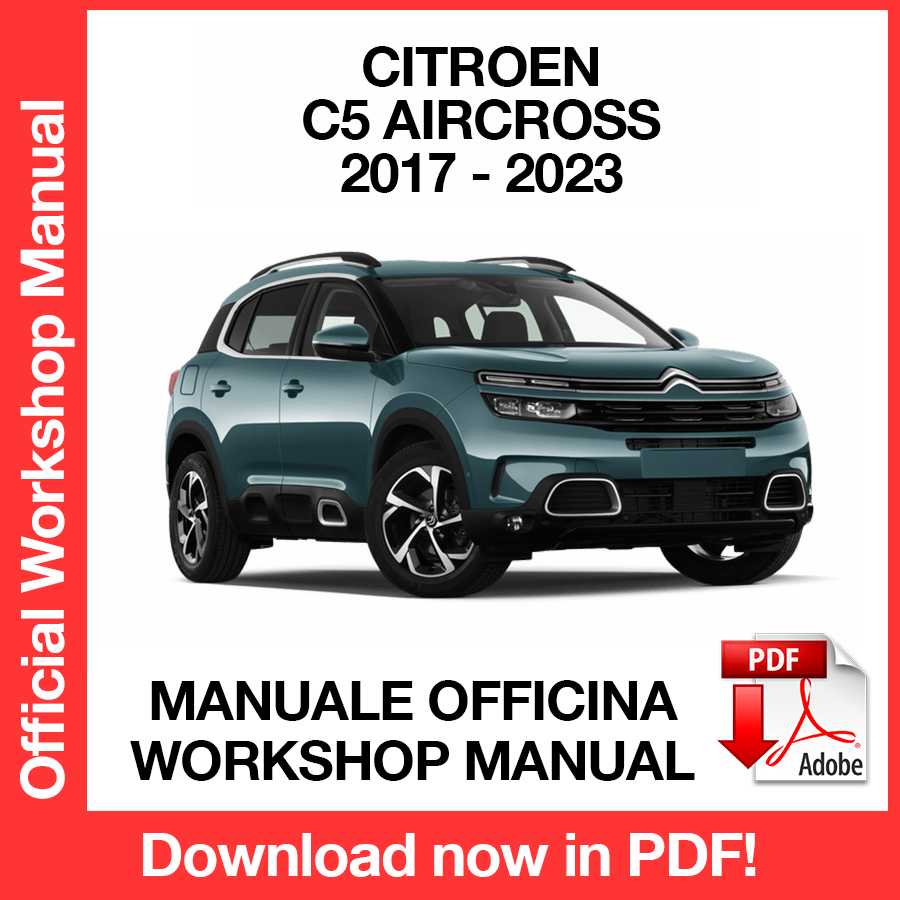 Workshop Manual Citroen C5 Aircross (2017-2023) (ITA)