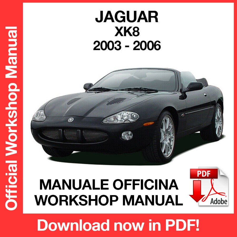 Workshop Manual Jaguar XK8 (2003-2006) (EN)
