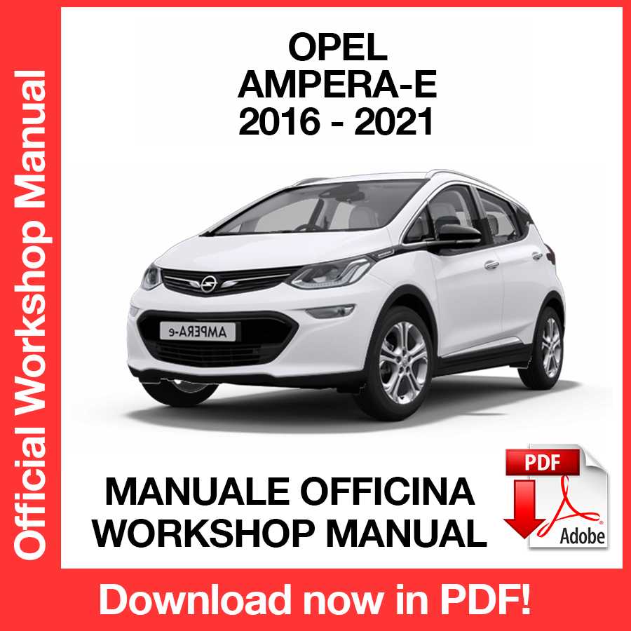 Workshop Manual Opel Ampera-e (2016-2021) (EN)