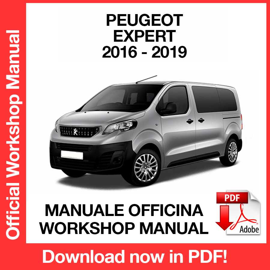 Workshop Manual Peugeot Expert (2016-2019) (ITA)