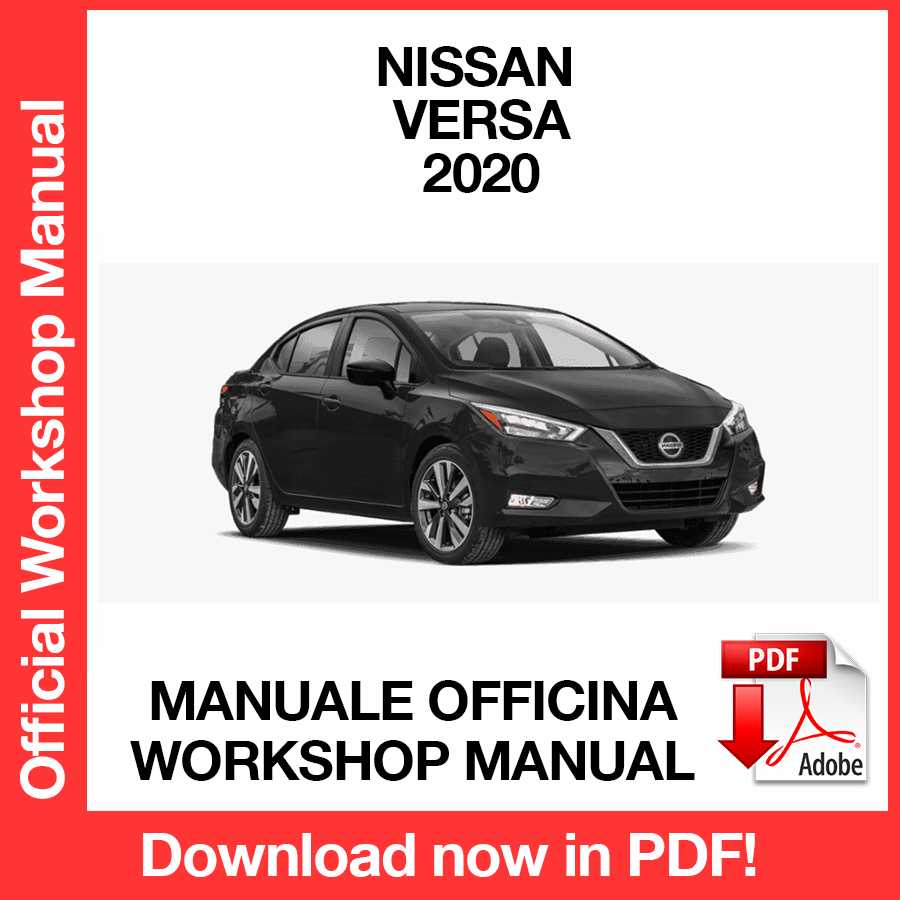 Workshop Manual Nissan Versa (2020) (EN)