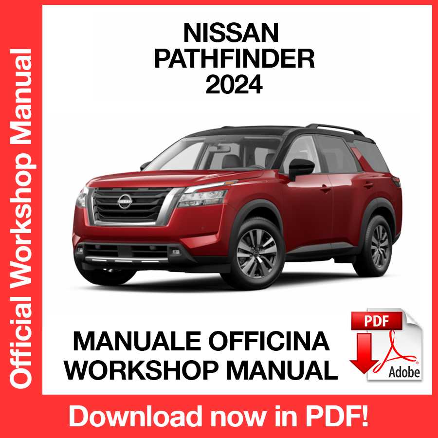 Workshop Manual Nissan Pathfinder (2024) (EN)