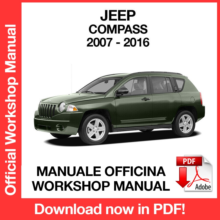 Workshop Manual Jeep Compass (2007-2016) (EN)