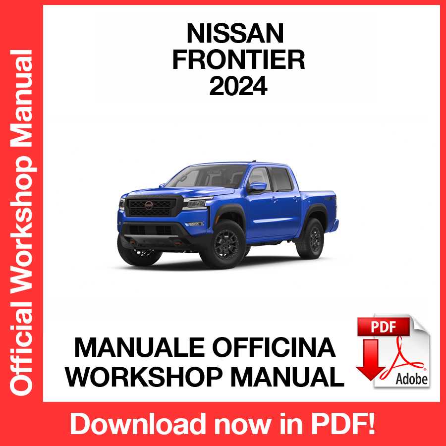 Workshop Manual Nissan Frontier (2024) (EN)