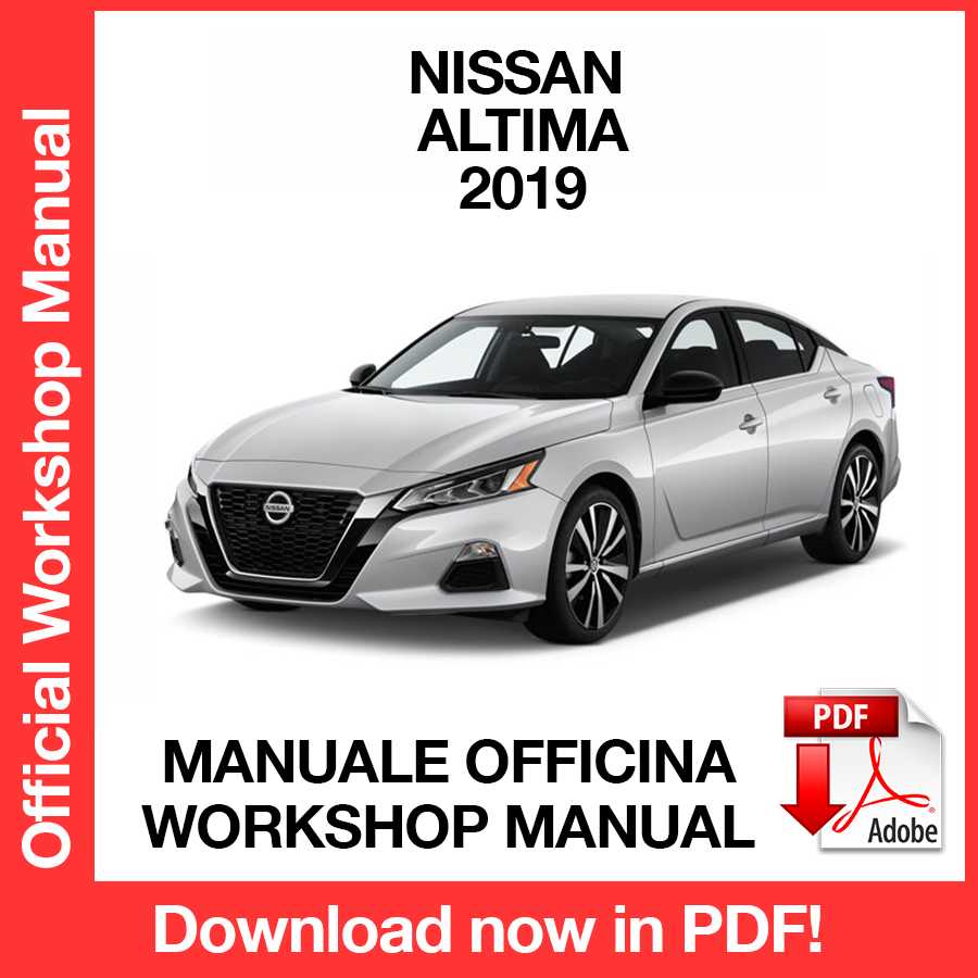 Workshop Manual Nissan Altima (2019) (EN)